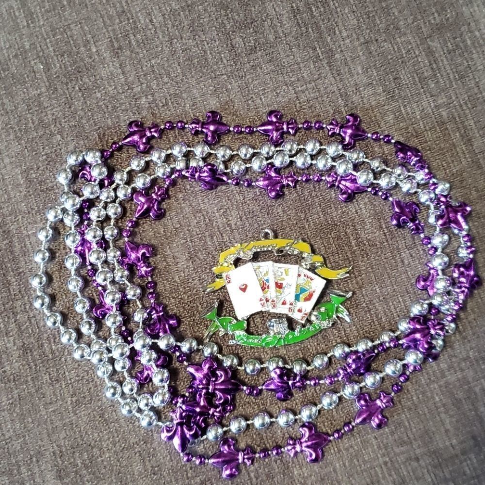 Mardi Gras Krewe of Bad Habits Pendant Pensicola - Picture 6 of 6